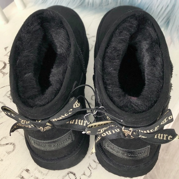 Juicy Couture, Womens Olden Mini Platform Faux Suede Boots, Pull On, Size 9, NEW - Picture 7 of 16